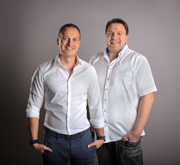 Die Geschäftsführer Steffen Ittig und Heiko Billeb.
